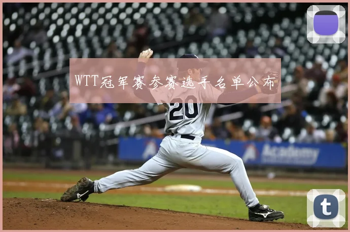 WTT冠军赛参赛选手名单公布